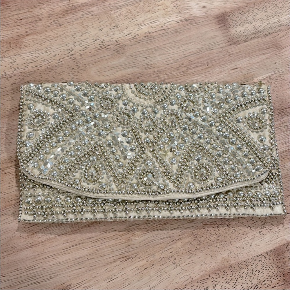 Vintage Forever New Beaded Clutch | Handbag
